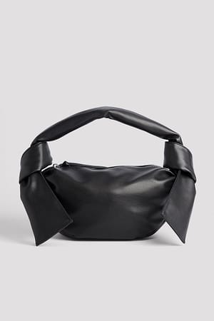 Black Sac souple noué