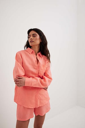 Apricot Chemise en lin