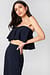 Cropped Flounce Top