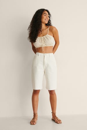 Offwhite Short biologique et long en denim