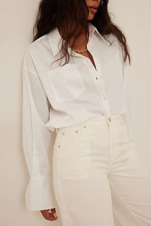 Offwhite Pantalon coton