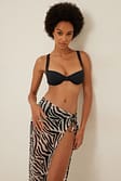 Black Zebra Jupe maille