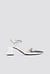 Metallic Heel Pointy Pumps