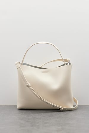 Offwhite Cabas en cuir