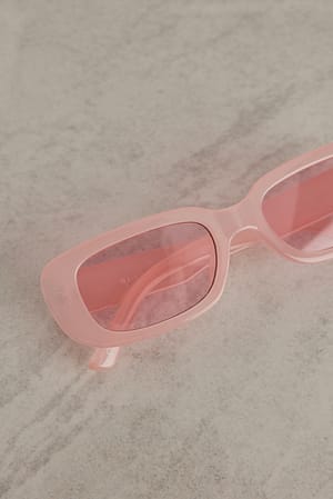 Pink/Beige Lunettes de soleil