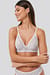 All Over Dotted Mesh Bralette