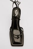 Black Chaussures à talons hauts et bride