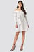 Off Shoulder Shirt Dress