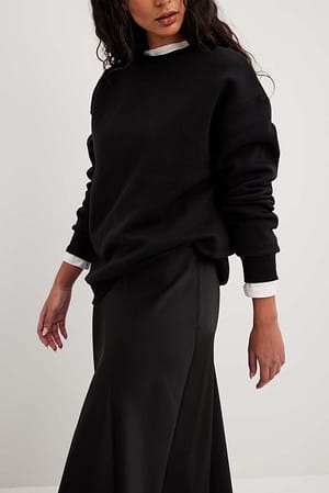 Black Sweat surdimensionné