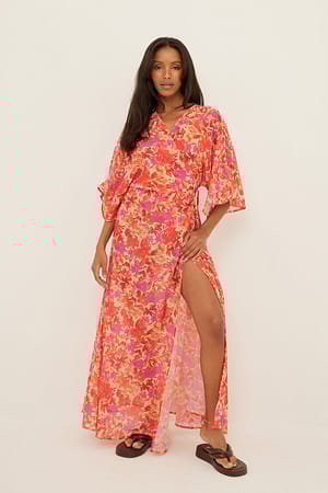 Late bloom Robe caftan