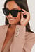 Oversize Chunky Cateye Sunglasses