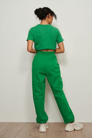 Deep Green Pantalon de survêtement