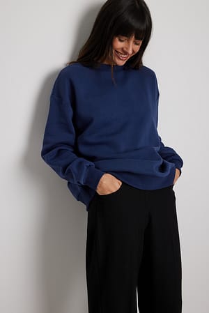 Navy Sweat surdimensionné