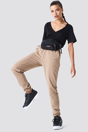 Mauve Panel Sweatpants