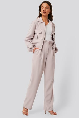 Dusty Pink Pantalon