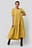 Puff Sleeve Pleated Tiered Midi Dress