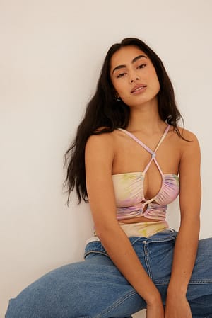 Watercolor Print Maillot de bain