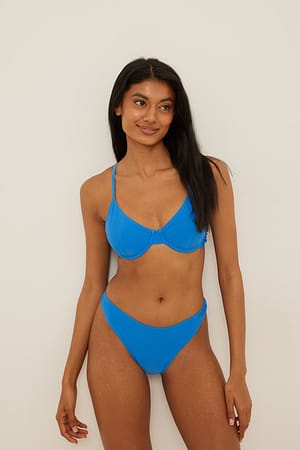 Blue Soutien-gorge de bikini