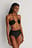 Culotte bikini recyclée à taille haute
