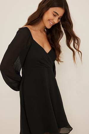 Black Robe portefeuille en matière recyclée