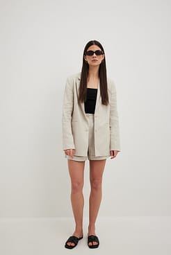 Regular Linen Blazer Outfit
