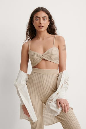 Beige Melange Haut