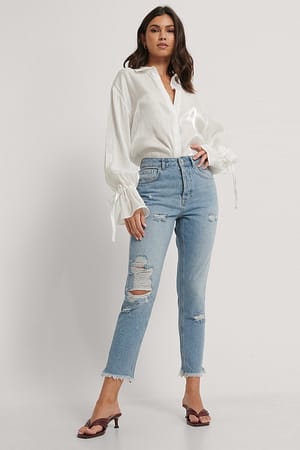 Light Blue NA-KD Reborn Jean
