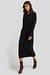 Seam Detail Long Sleeve T-shirt Dress