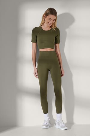 Dark Olive Sans Couture Legging