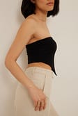 Black Bustier style foulard