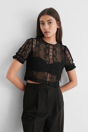 Black Haut Dentelle