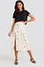 Side Split Midi Skirt