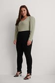 Black Pantalon Slim Super Stretch