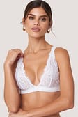 White Soutien-gorge dentelle