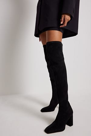 Black Bottes cuissardes