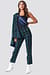 Straight Checkered Suit Pants