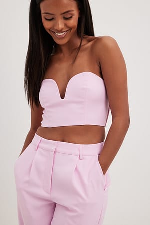 Pink Haut court