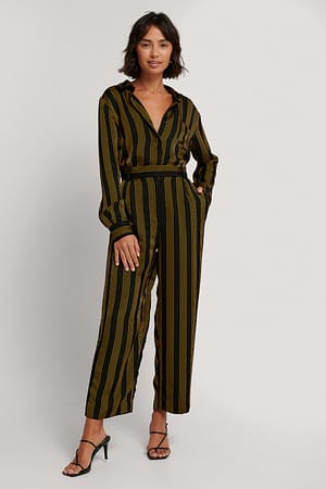 Striped NA-KD Pantalon À Rayures