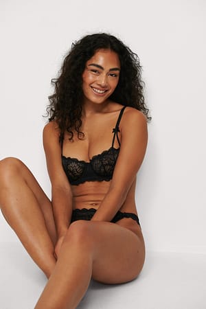 Black Soutien-gorge dentelle