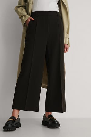 Black NA-KD Jupe-culotte ajustés