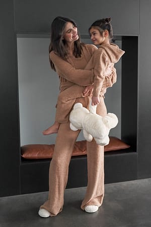 Dark Beige Cardigan tricot