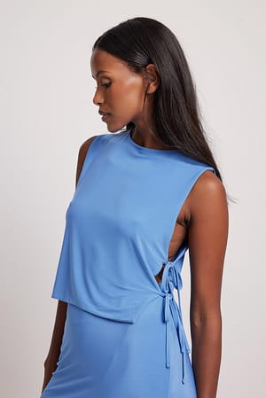 Sky Blue Haut lacé