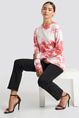 White Tie Dye Long Sleeve T-shirt