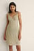 Robe mini aux épaules nouées