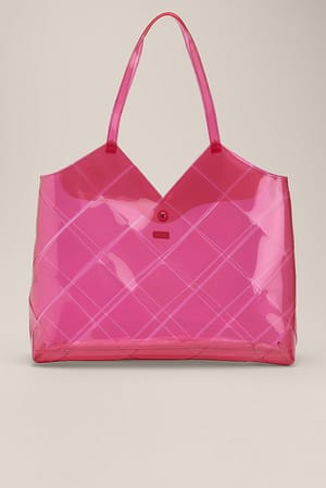 Pink Tote Bag