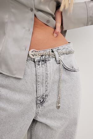 Silver Ceinture torsadée