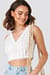 V-Neck Anglaise Singlet