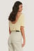 Viscose Deep Back Tee