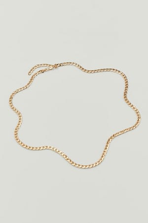Gold Large chaîne de ventre
