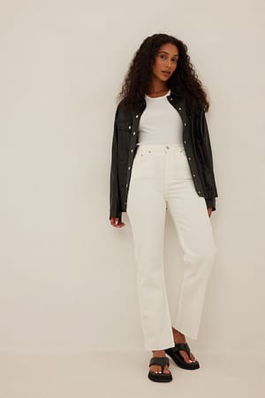 Offwhite Jean large court